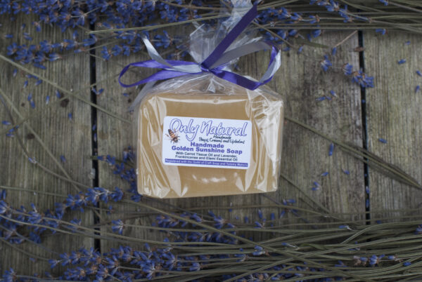 Handmade Golden Sunshine Soap - Image 2
