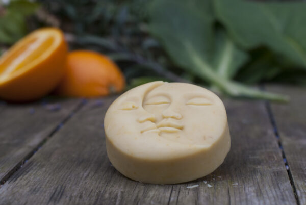 Handmade Calendula and Mandarin Goat’s Milk Soap